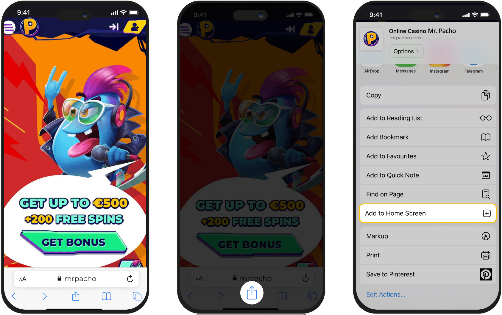 MrPacho iOS app